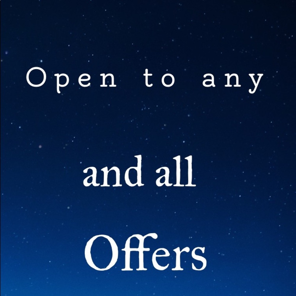 Open to any offers